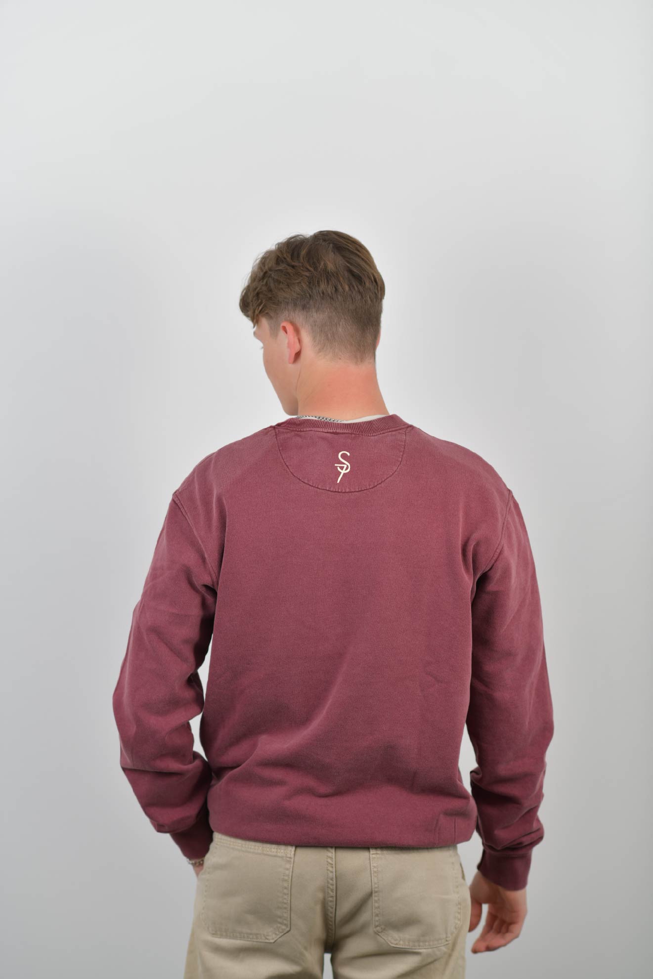 TETELESTAI │ SWEATER WASHED BURGUNDY