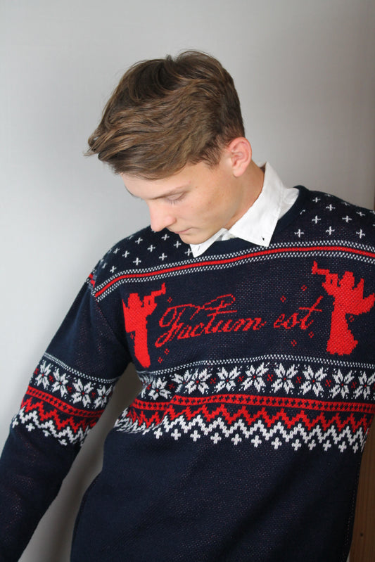 FACTUM EST    │    CHRISTMAS SWEATER