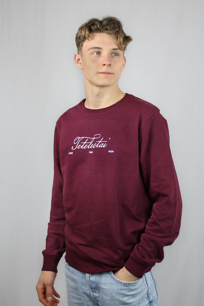 TETELESTAI │ SWEATER BURGUNDY