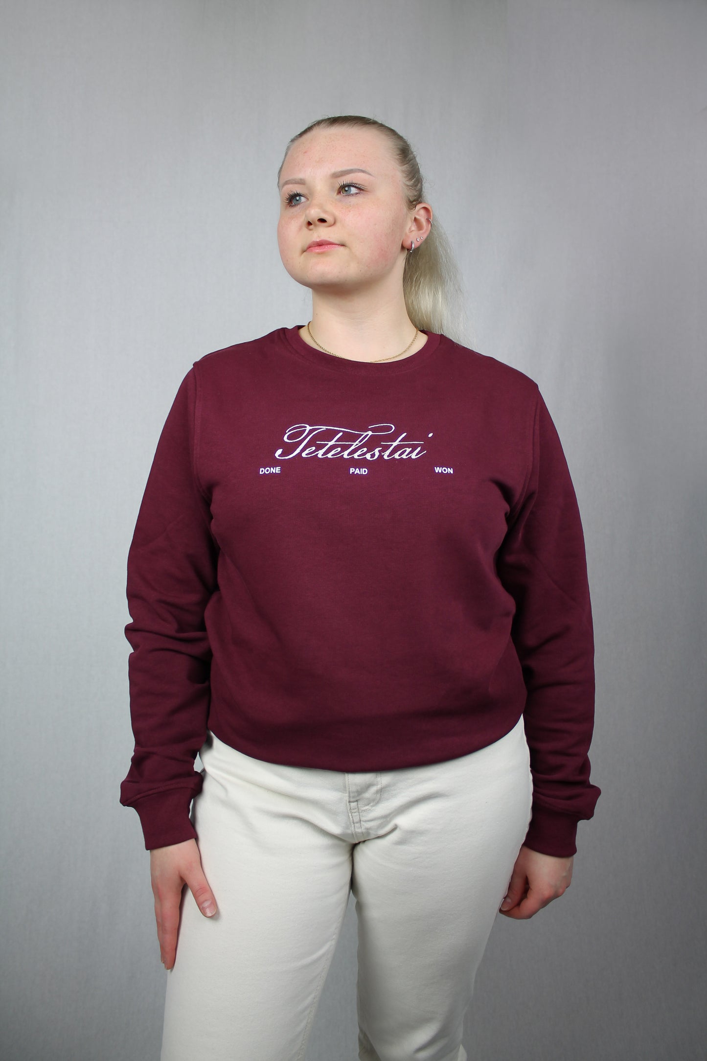 TETELESTAI │ SWEATER BURGUNDY